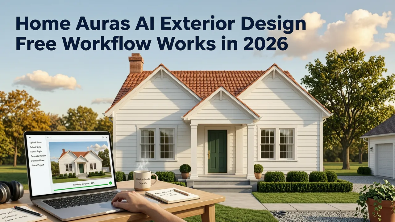 How Home Aura’s AI Exterior Design Free Workflow Works in 2026 - ai exterior design free