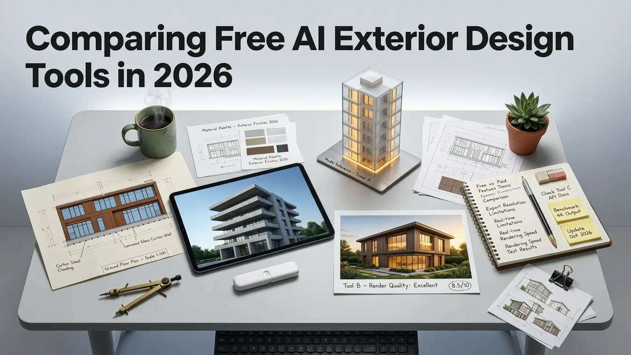 Comparing Free AI Exterior Design Tools in 2026 - ai exterior design free