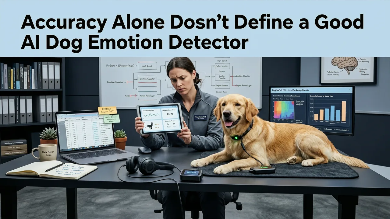 Why Accuracy Alone Doesn’t Define a Good AI Dog Emotion Detector - ai dog emotion detector