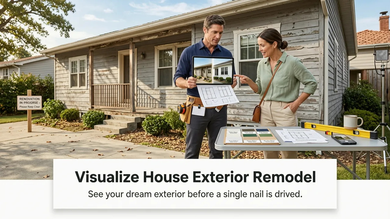 How to Visualize House Exterior Remodel Before Renovating in 2026