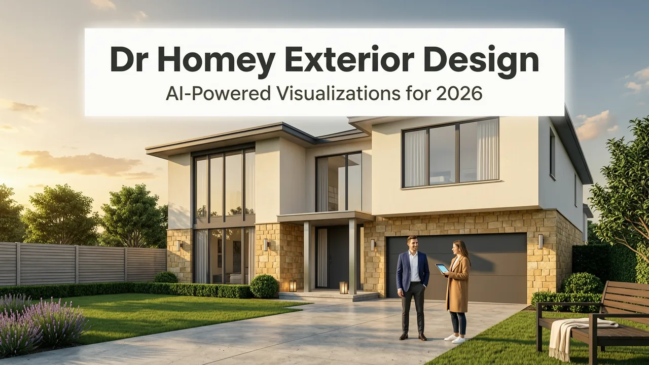 Dr Homey Exterior Design: AI-Powered Visualizations for 2026