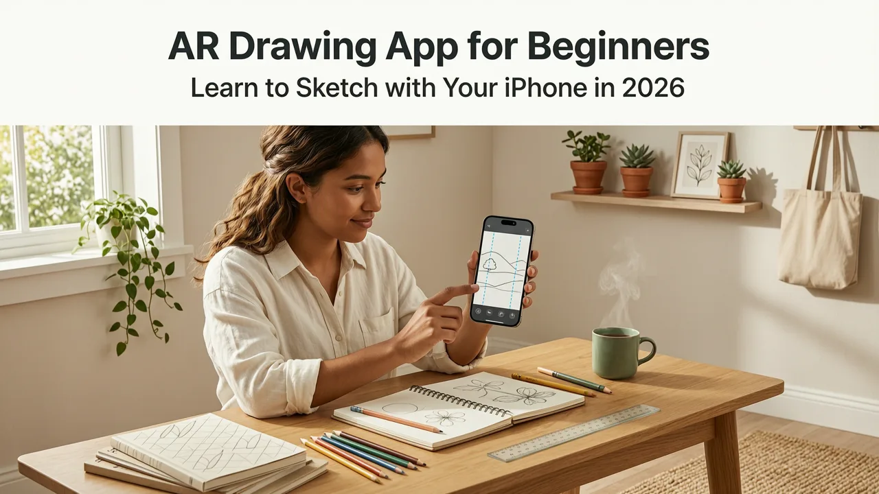 AR Drawing App for Beginners: Learn to Sketch with Your iPhone in 2026