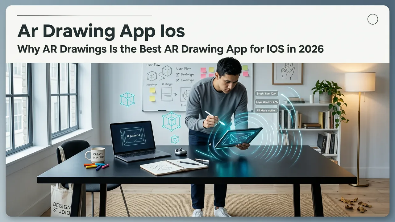 Best AR Drawing App for iOS in 2026