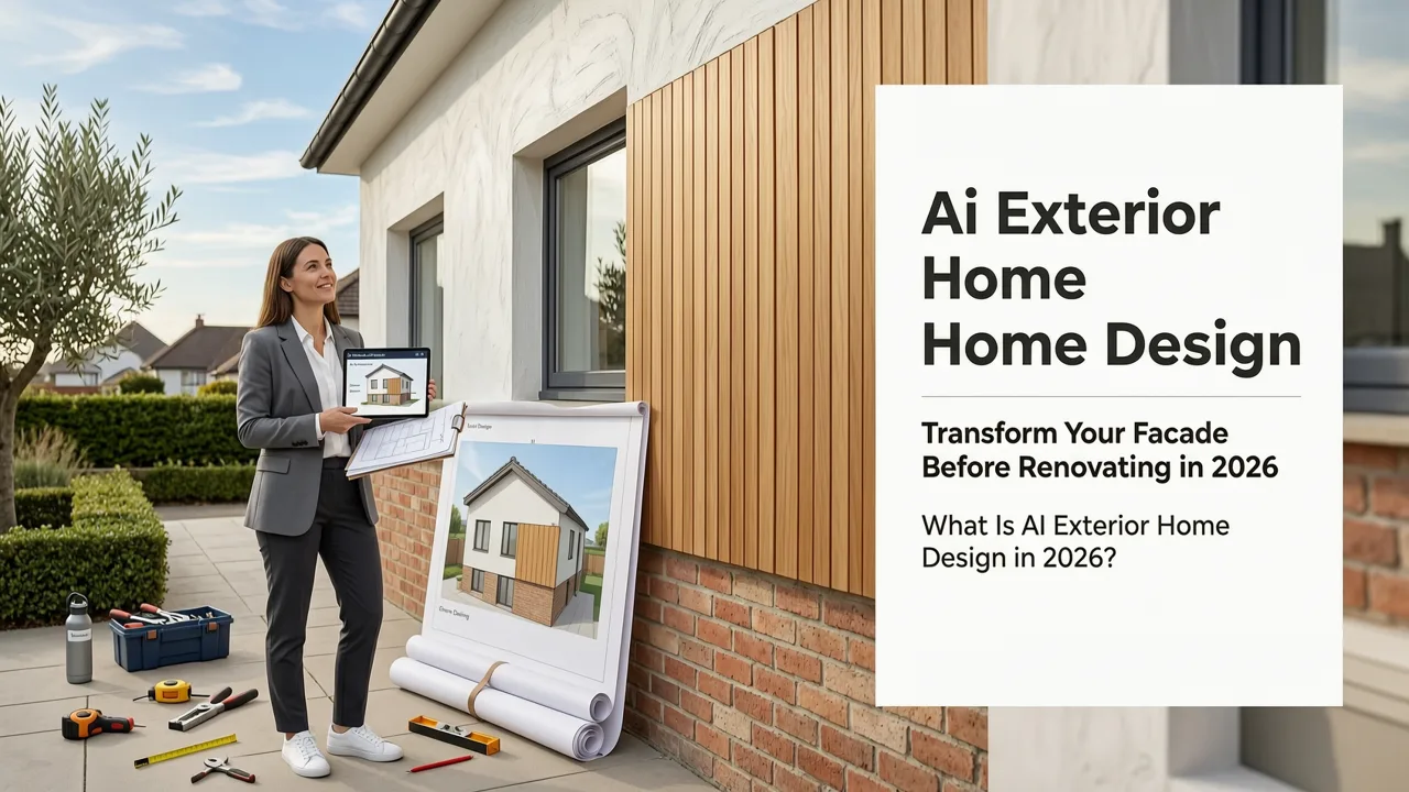 AI Exterior Home Design: Transform Your Facade Before Renovating in