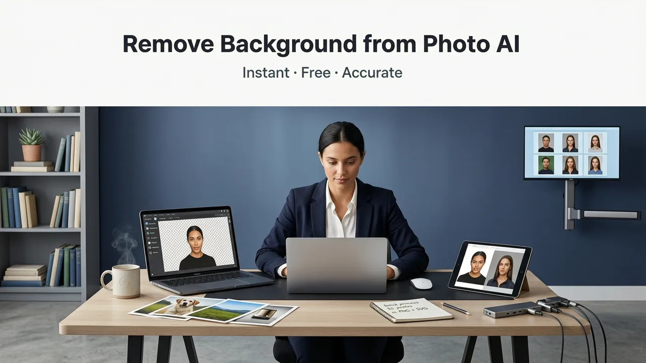 Featured image for Remove Background from Photo AI Tool — Instant, Free & Accurate in