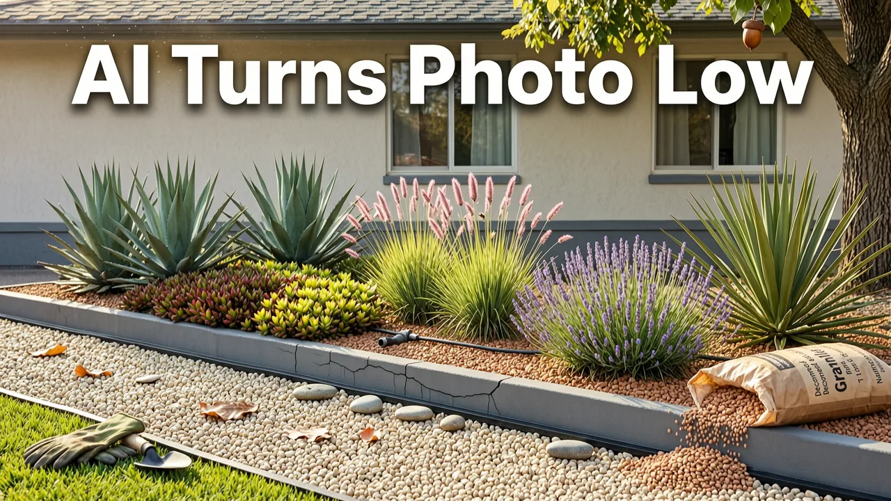 How AI Turns Your Photo Into a Low Maintenance Front Yard Plan - low maintenance front yard ideas 2026