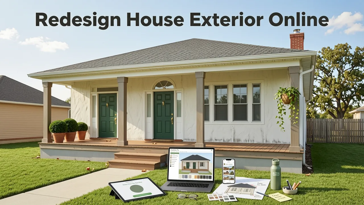 How to Redesign House Exterior Online in Under 90 Seconds (Step-by-Step) - redesign house exterior online
