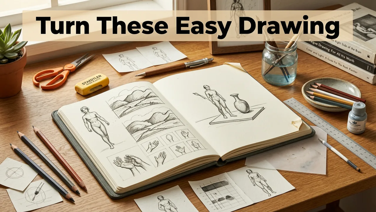 How to Turn These Easy Drawing Ideas Into Real Progress - easy drawing ideas for beginners