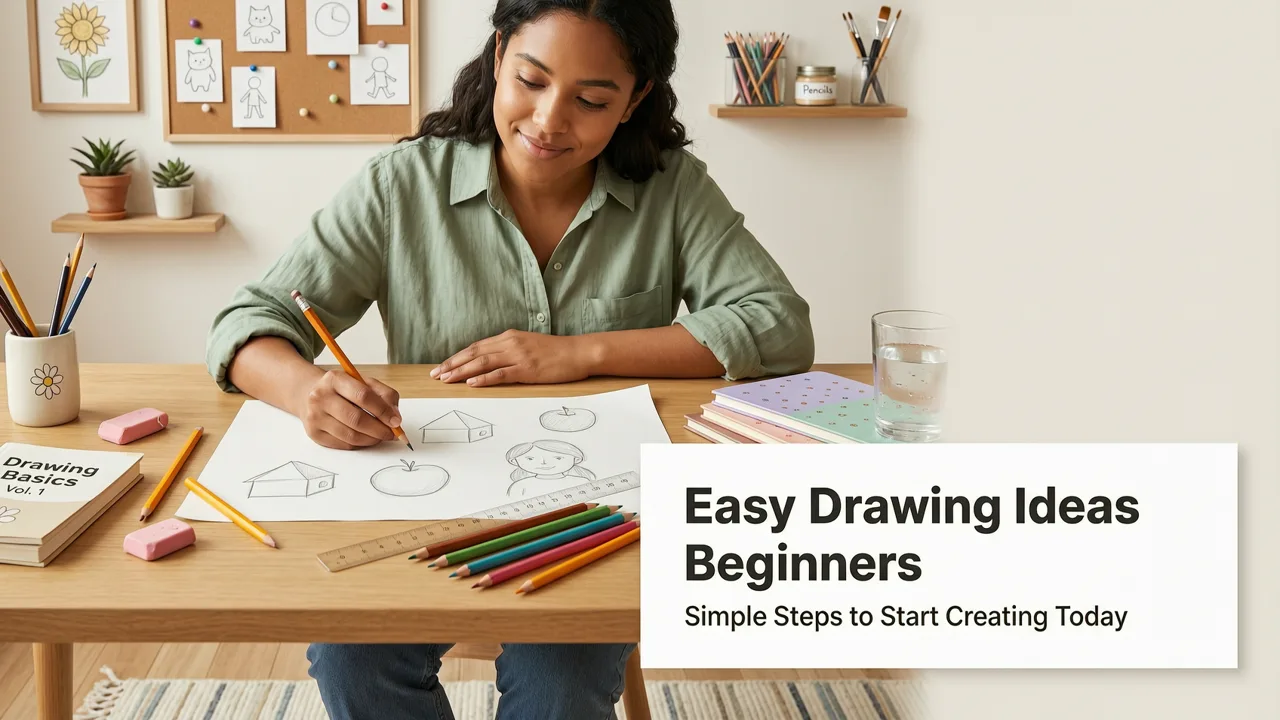 15 Easy Drawing Ideas for Beginners (2026)