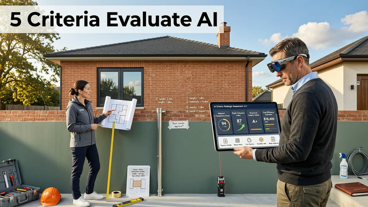 Top 5 Criteria to Evaluate the Best AI for Home Exterior Redesign - best ai for home exterior redesign