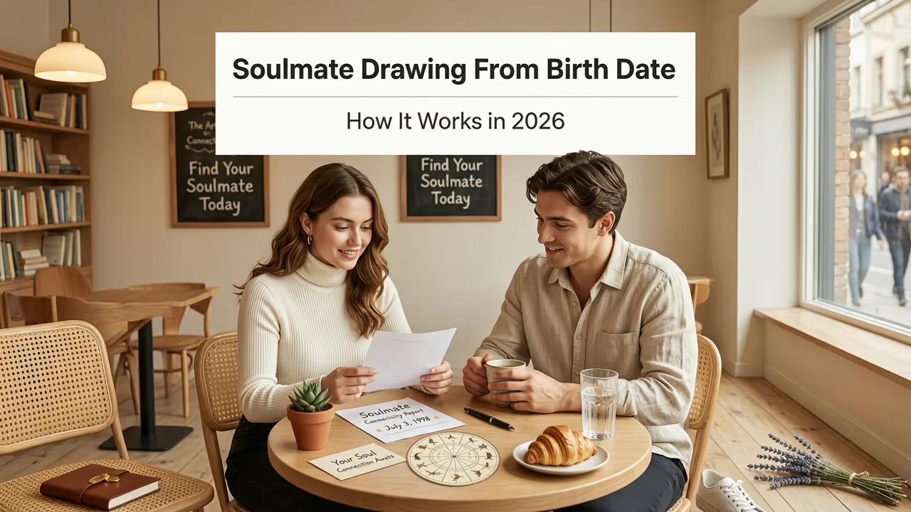 Soulmate Drawing From Birth Date — Get Yours in Seconds