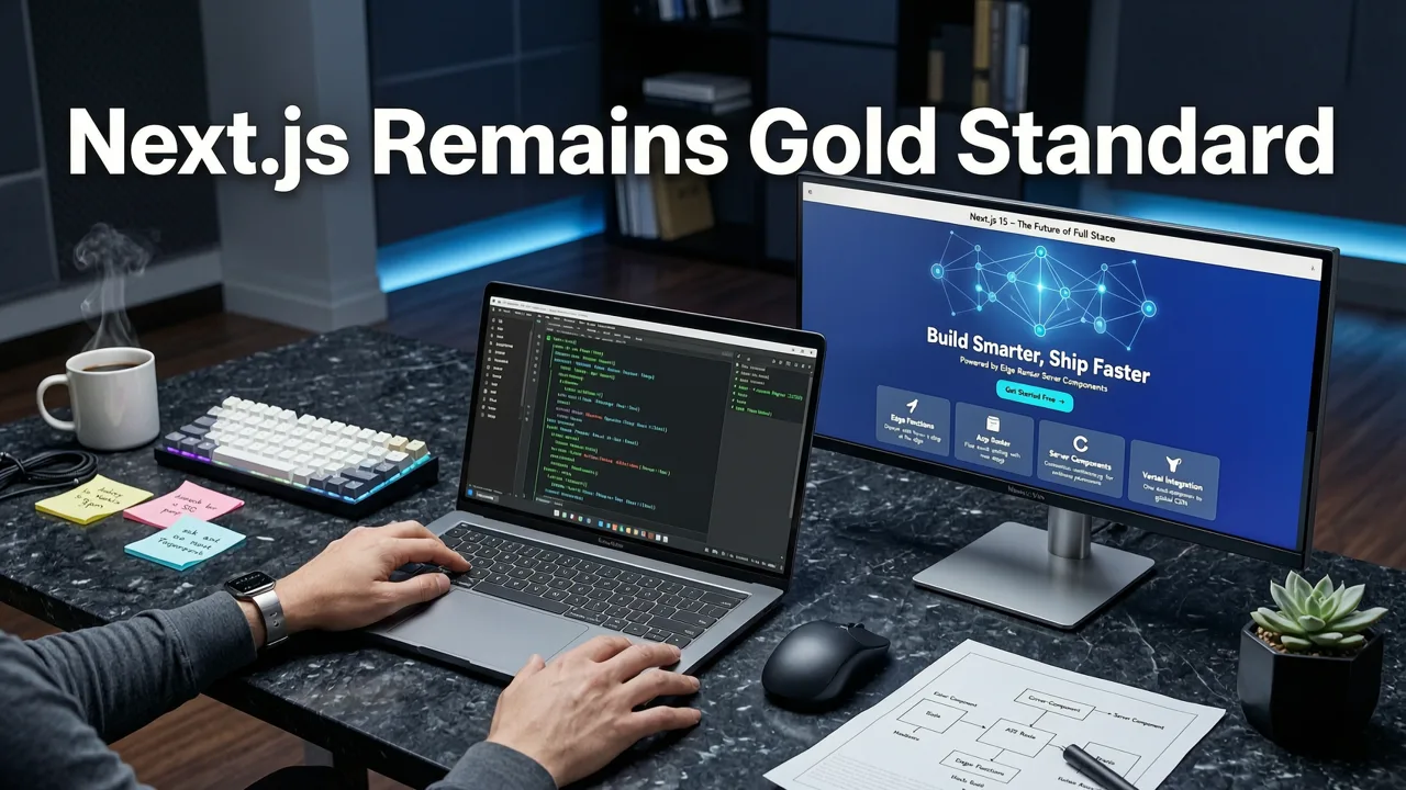 Why Next.js Remains the Gold Standard for AI-Generated Websites in 2026 - nextjs ai generator
