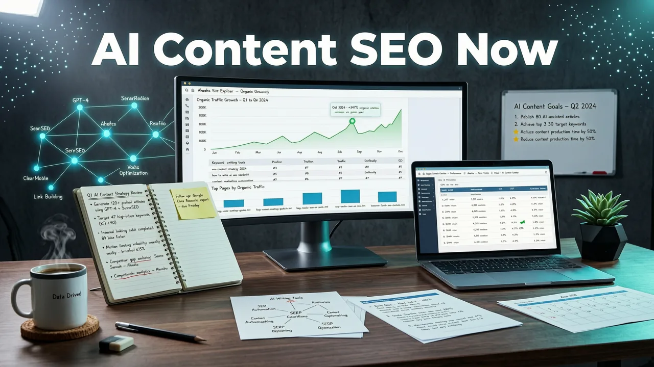 Why AI Content for SEO Is Now a Strategic Necessity (Not Just a Shortcut) - ai content for seo