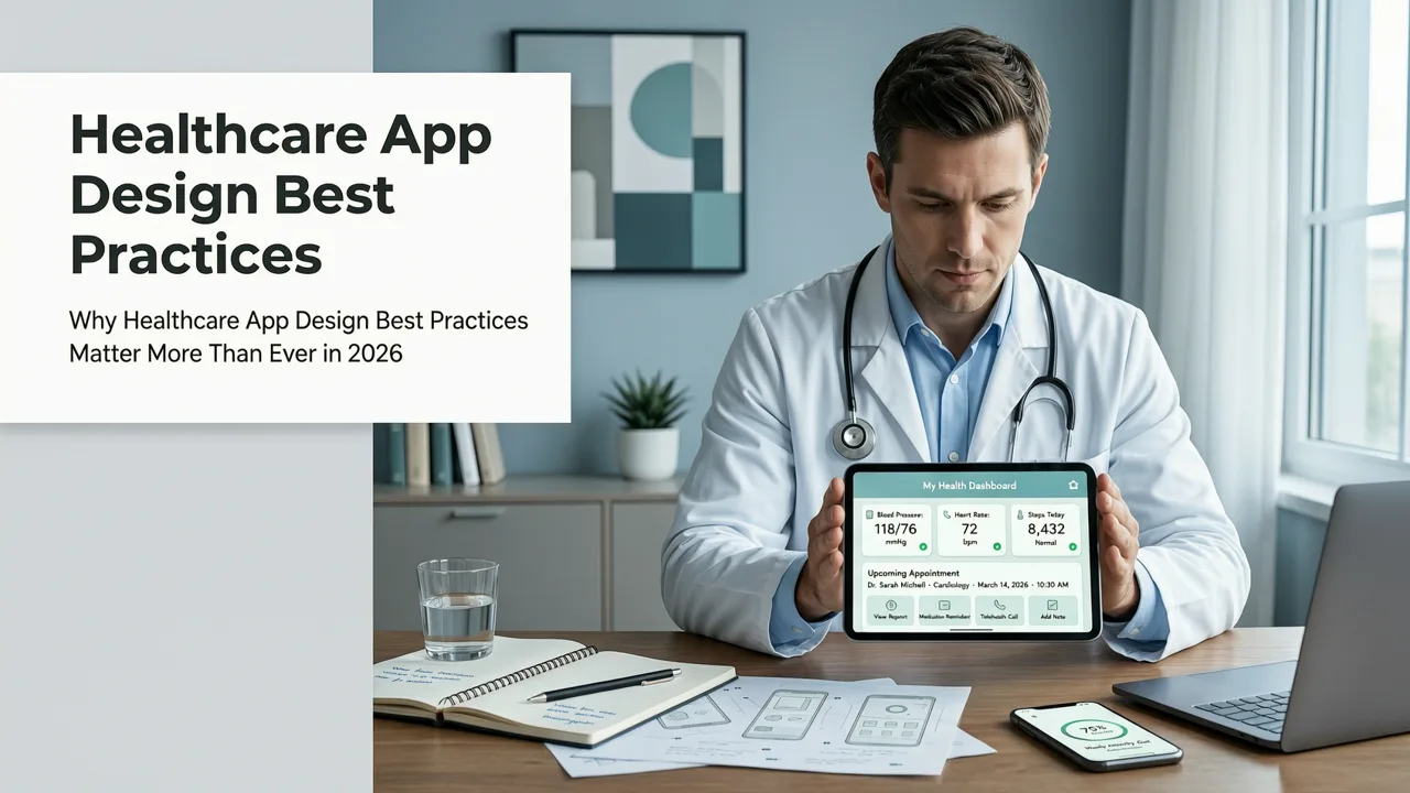 Healthcare App Design Best Practices for 2026