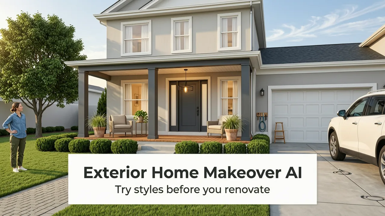 Exterior Home Makeover AI: Try Styles Before You Renovate in 2026
