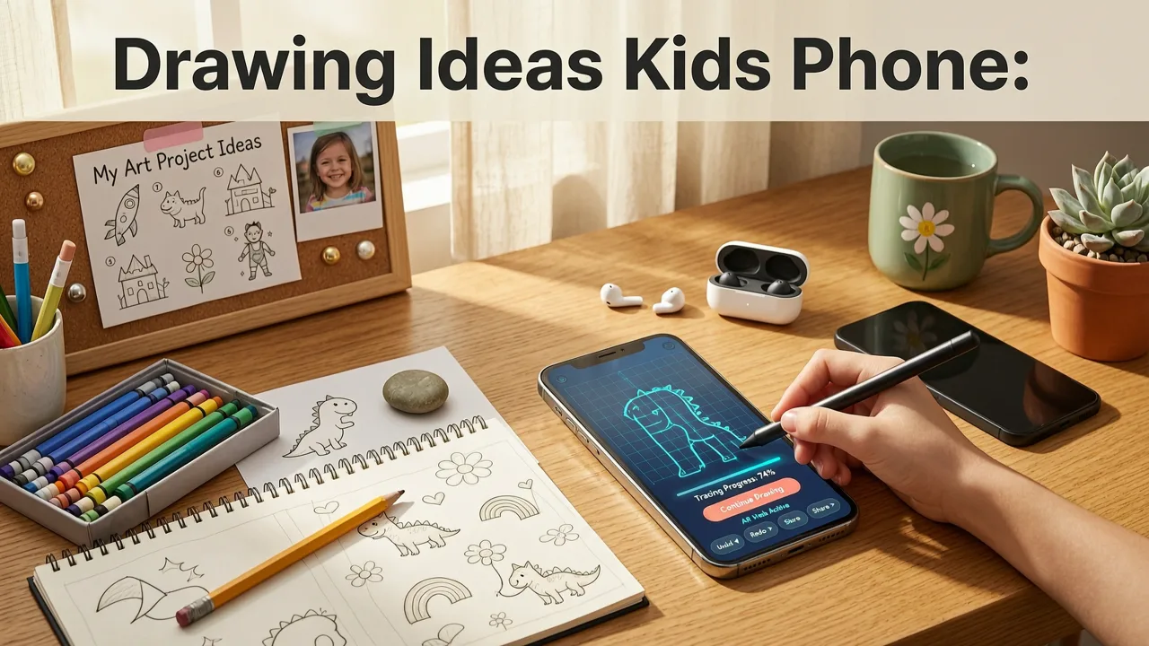 Drawing Ideas for Kids with Phone: Why AR Tracing Beats Coloring Sheets & Printouts in 2026 - drawing ideas for kids with phone