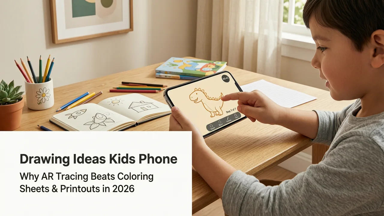 Fun Drawing Ideas for Kids Using Just a Phone
