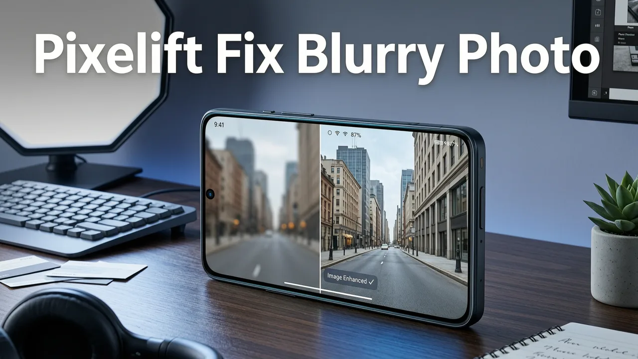 Why Pixelift Is the Best Fix Blurry Photo Android App in 2026 - fix blurry photo android app