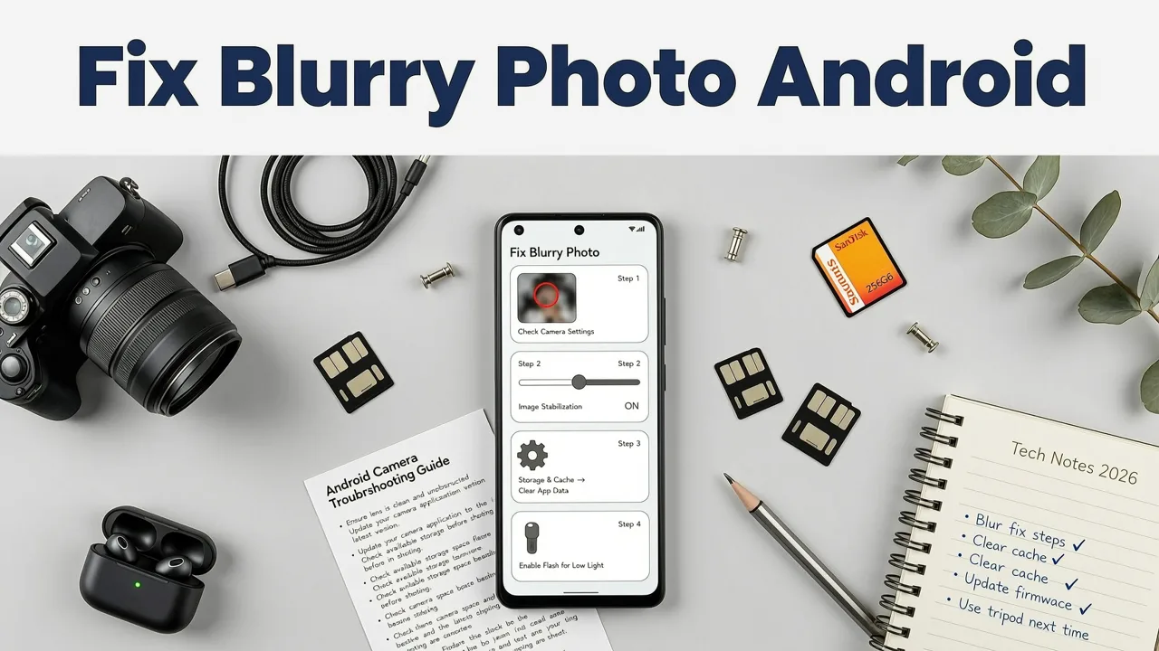 How to Fix Blurry Photo on Android App — Step-by-Step (2026 Workflow) - fix blurry photo android app