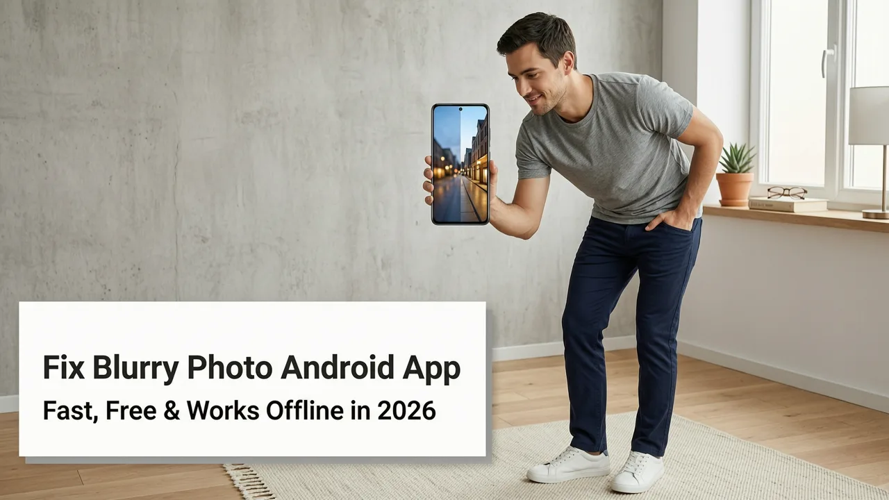 Fix Blurry Photo Android App — Fast, Free & Works Offline in 2026