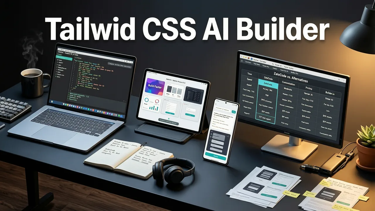 Tailwind CSS AI Builder Comparison: ZyloCode vs. Key Alternatives (2026) - tailwind css ai builder