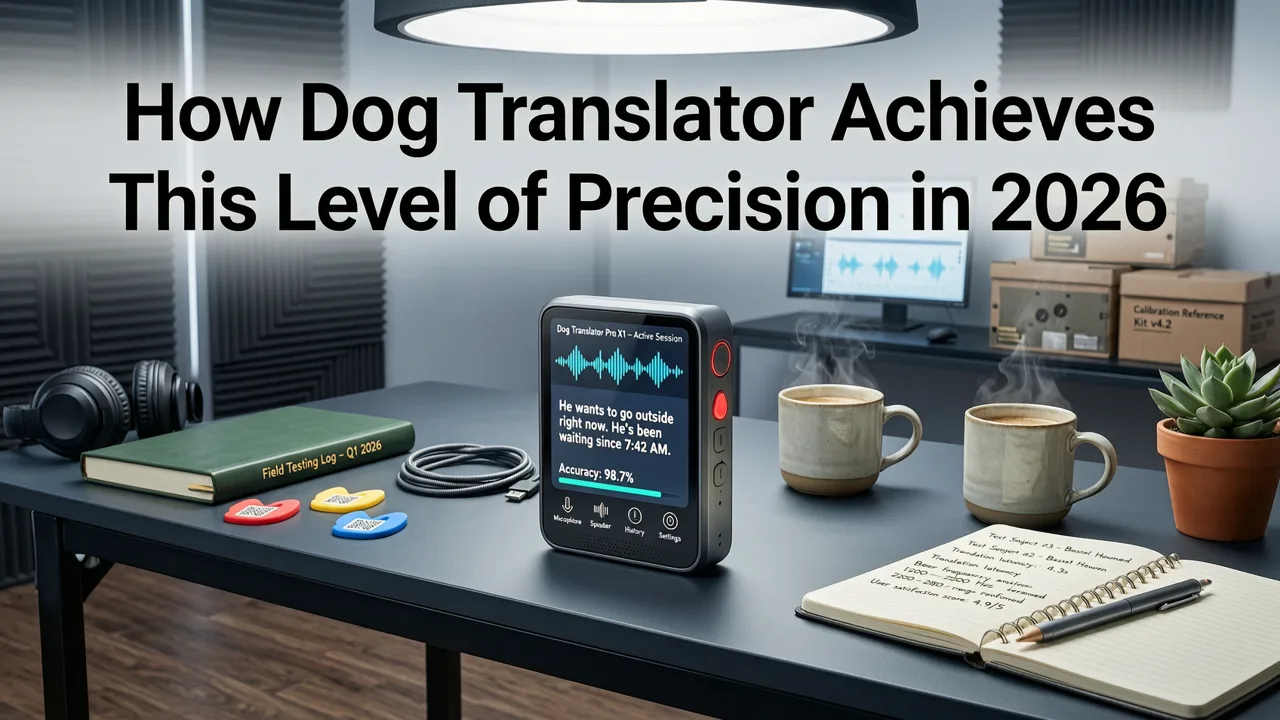 How Dog Translator Achieves This Level of Precision in 2026 - dog translator accuracy rate