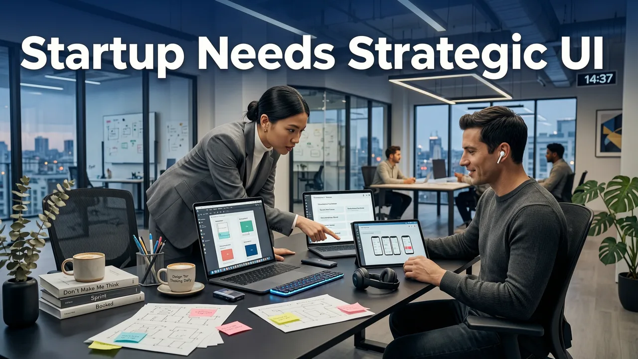 Why Your Startup Needs a Strategic UI UX Design Agency for Startups in 2026 - ui ux design agency for startups