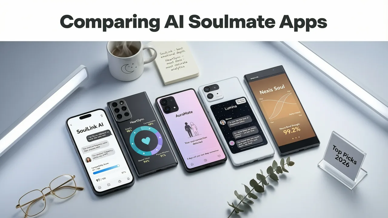 Comparing Top AI Soulmate Apps in 2026 - best ai soulmate app
