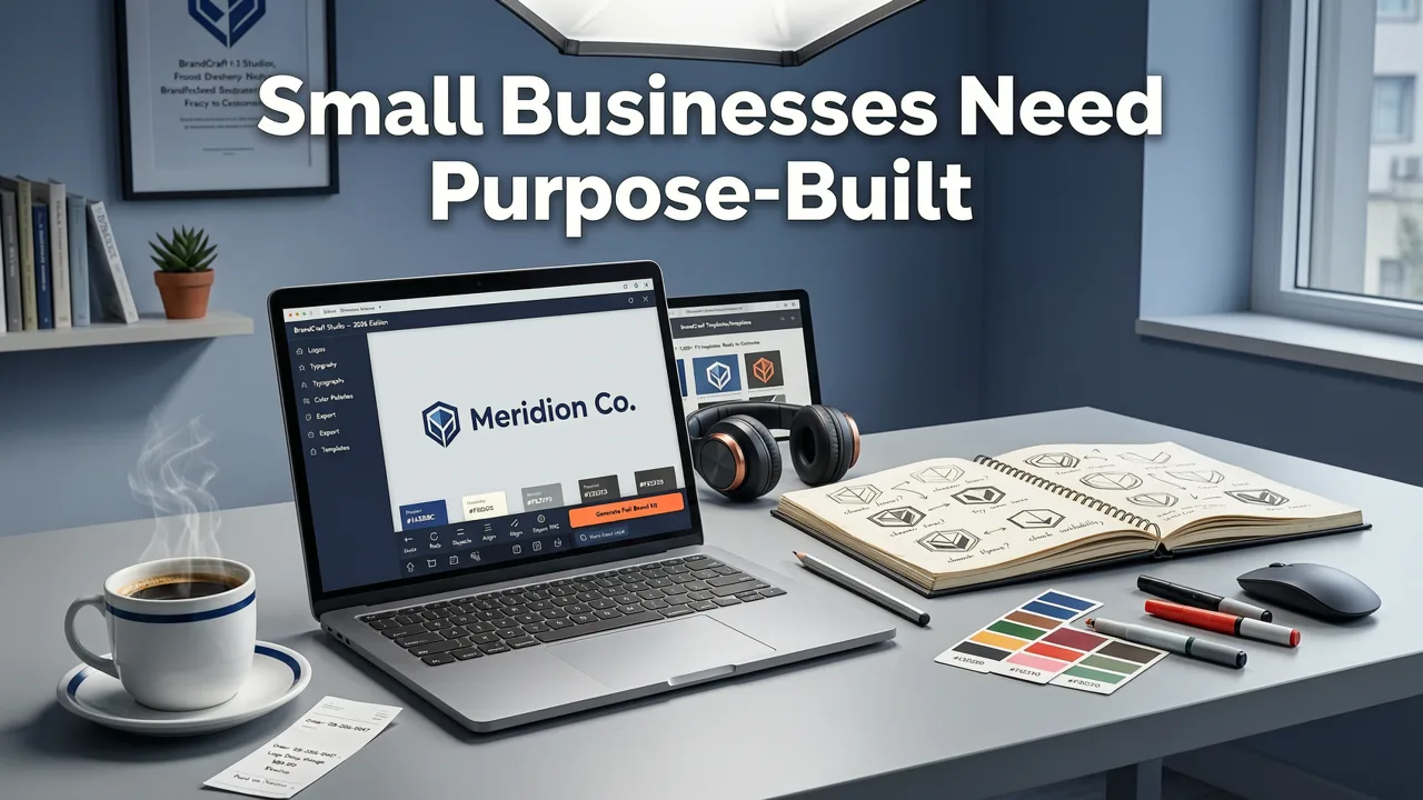 Why Small Businesses Need a Purpose-Built Logo Maker in 2026 - logo maker for small business
