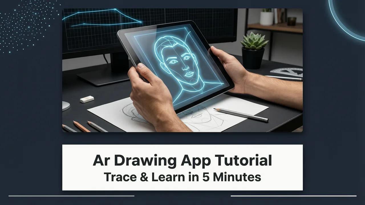 AR Drawing App Tutorial: Trace & Learn in 5 Minutes (2026)