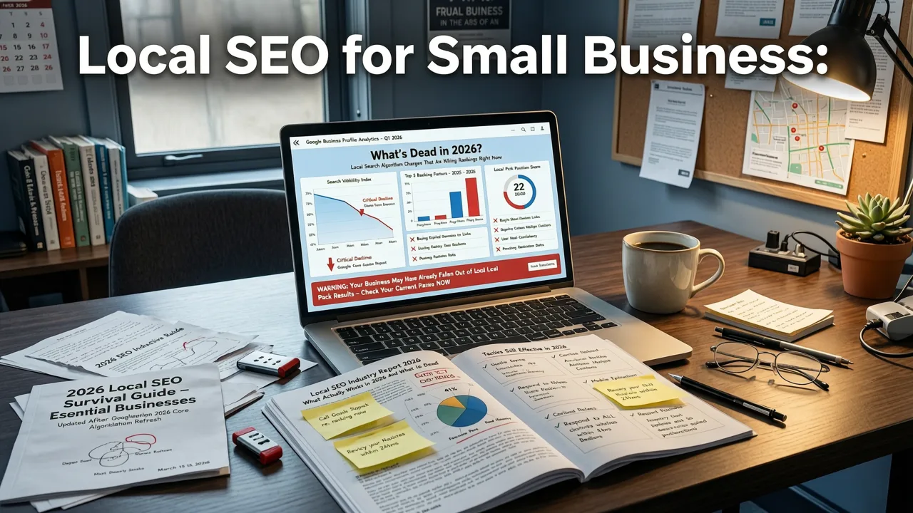 Local SEO for Small Business: What’s Dead in 2026 (And Why) - local seo for small business