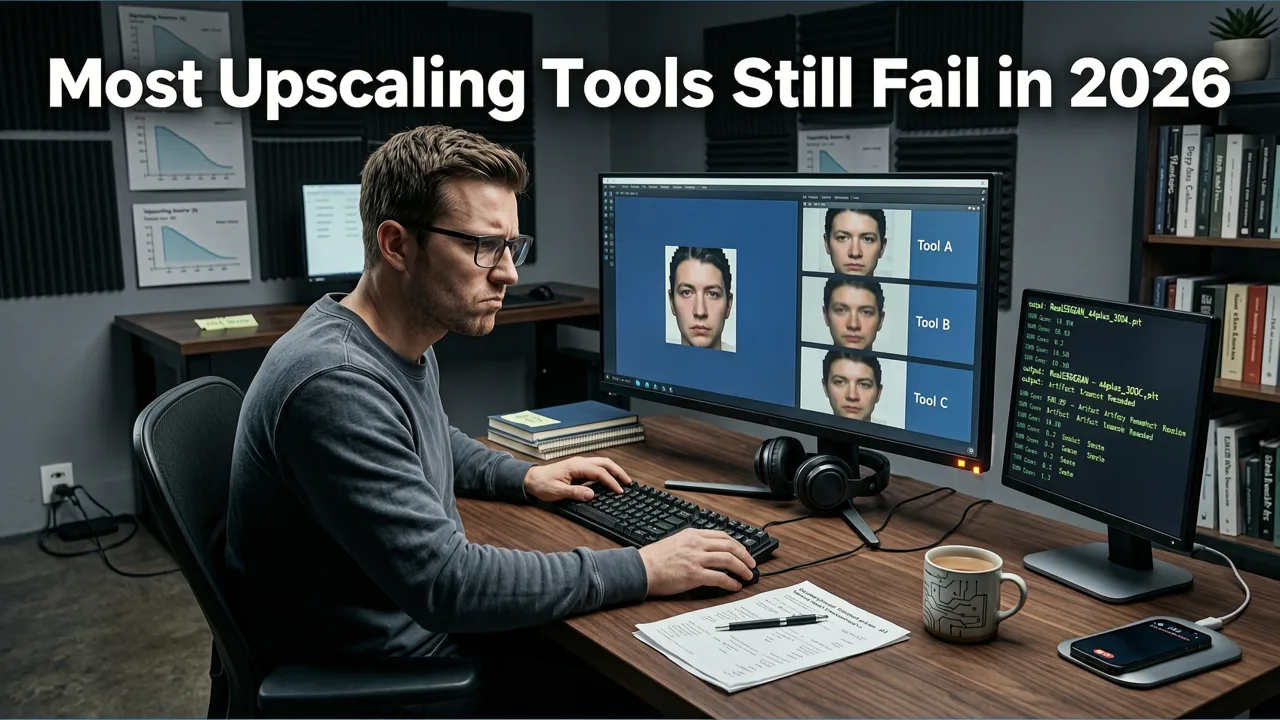 Why Most Upscaling Tools Still Fail in 2026 - upscale image without quality loss