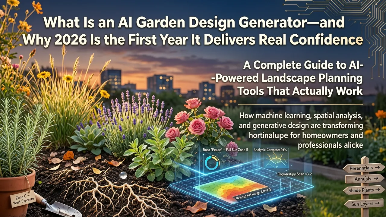 What Is an AI Garden Design Generator—and Why 2026 Is the First Year It Delivers Real Confidence - ai garden design generator