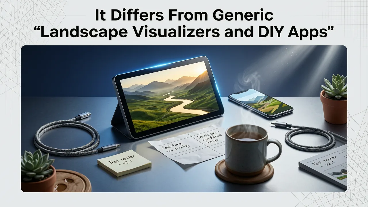 How It Differs From Generic ‘Landscape Visualizers’ and DIY Apps - ai garden design generator