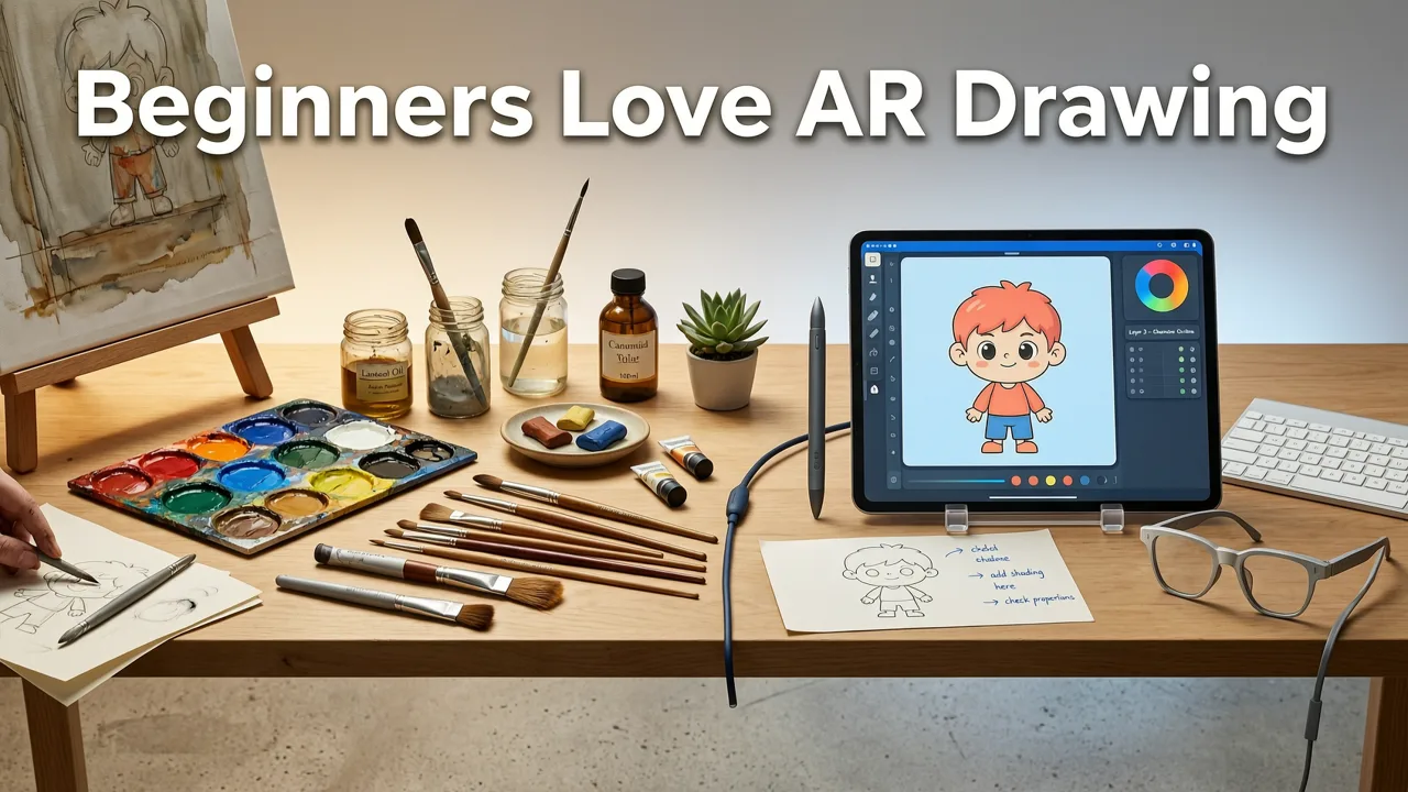 Why Beginners Love AR Drawing More Than Traditional Methods - best tracing app for iphone