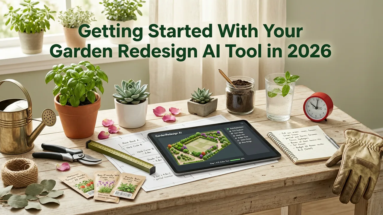 Getting Started With Your Garden Redesign AI Tool in 2026 - garden redesign ai tool