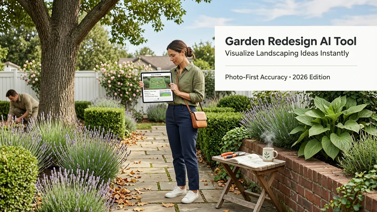 Garden Redesign AI Tool: Visualize Landscaping Ideas Instantly in 2026