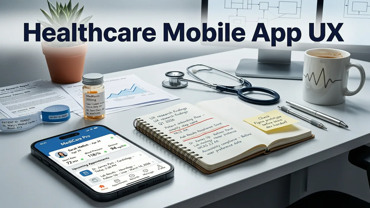 Why Healthcare Mobile App UX Guidelines Matter More Than Ever in 2026 - healthcare mobile app ux guidelines
