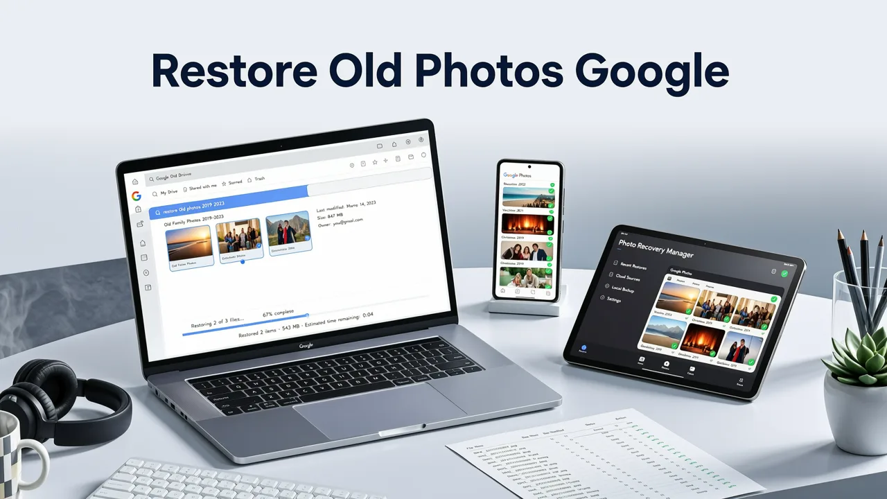 How to Restore Old Photos from Google Drive in 2026 - restore old photos from google drive