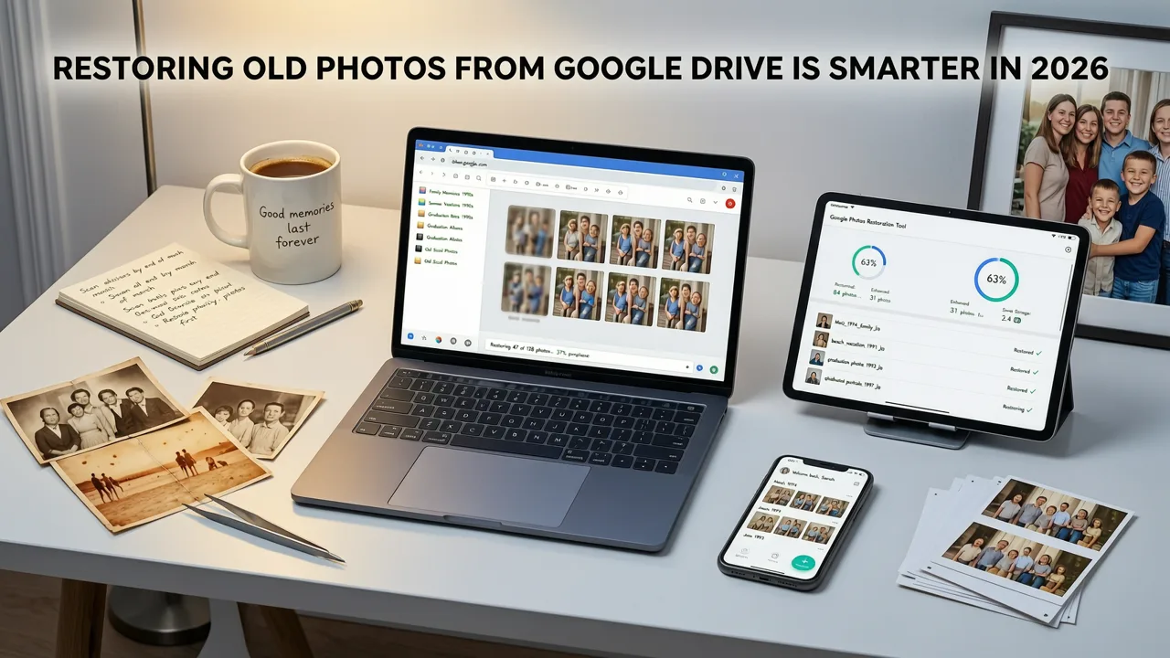 Why Restoring Old Photos from Google Drive Is Smarter in 2026 - restore old photos from google drive