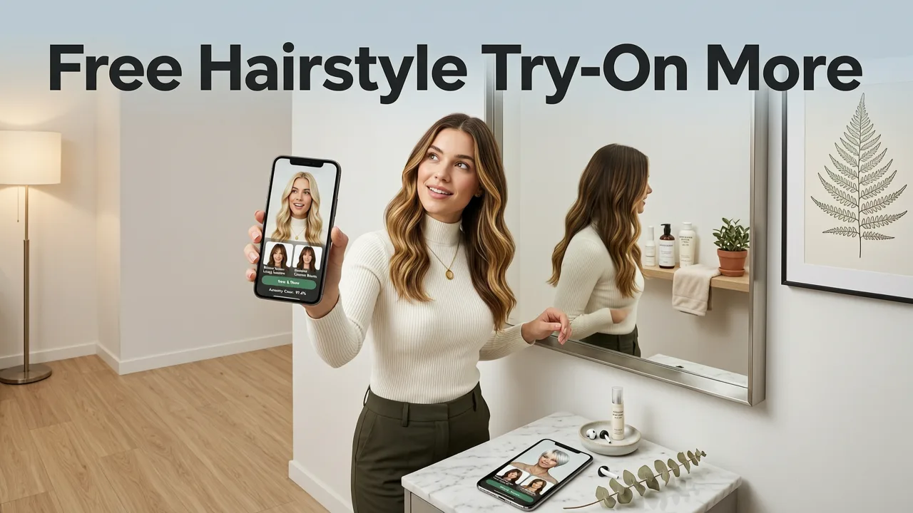 Why Free Hairstyle Try-On Is More Accurate Than Ever in 2026 - hairstyle try on free