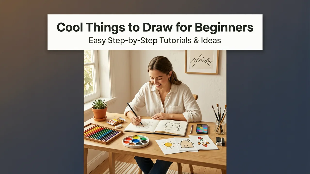 15 Cool Things to Draw for Beginners in 2026