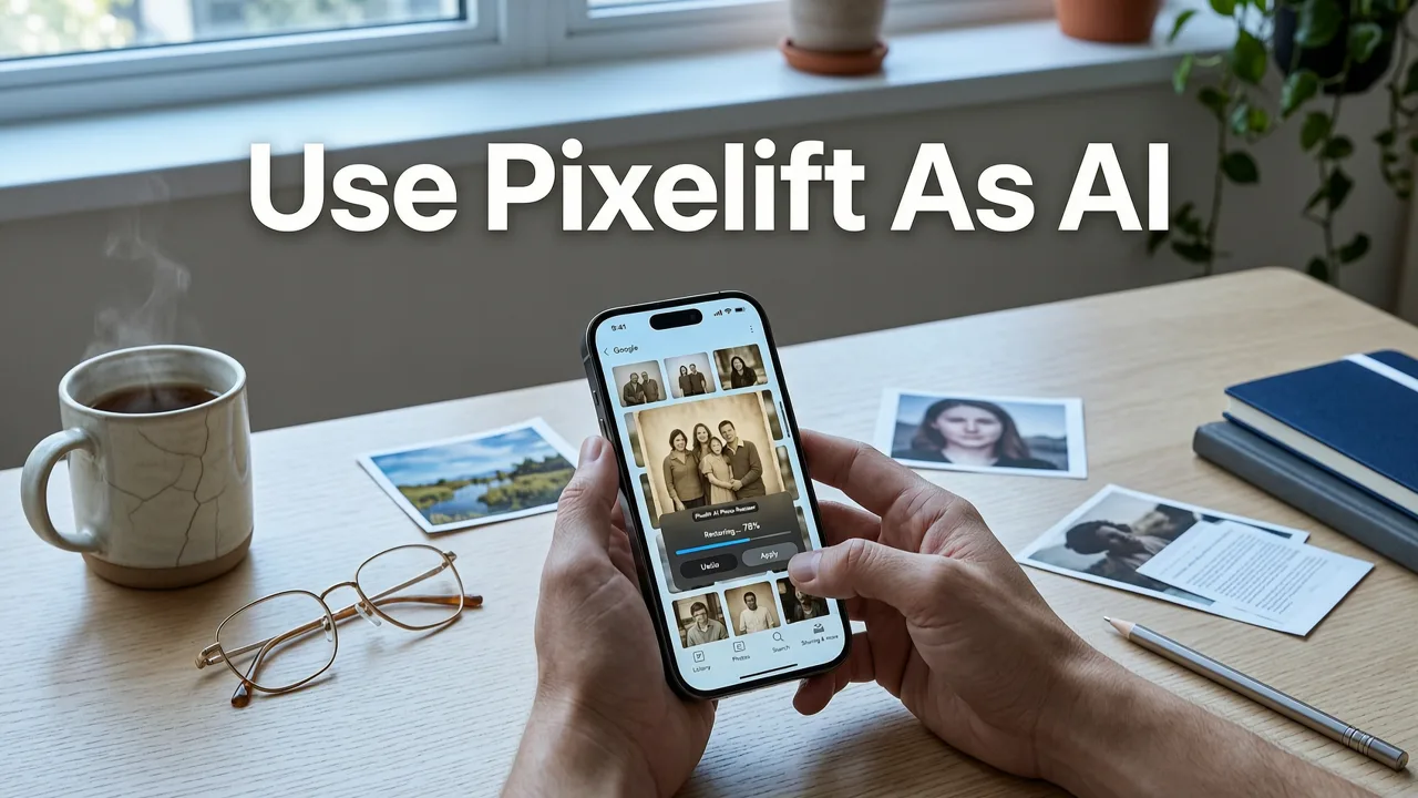 How to Use Pixelift as Your AI Photo Restorer for Google Photos (2026 Workflow) - ai photo restorer for google photos
