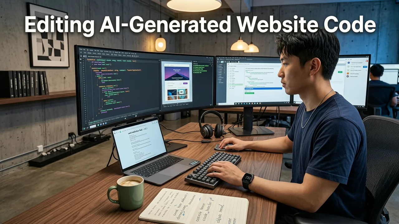 Why Editing AI-Generated Website Code Matters More Than Ever in 2026 - edit ai generated website code