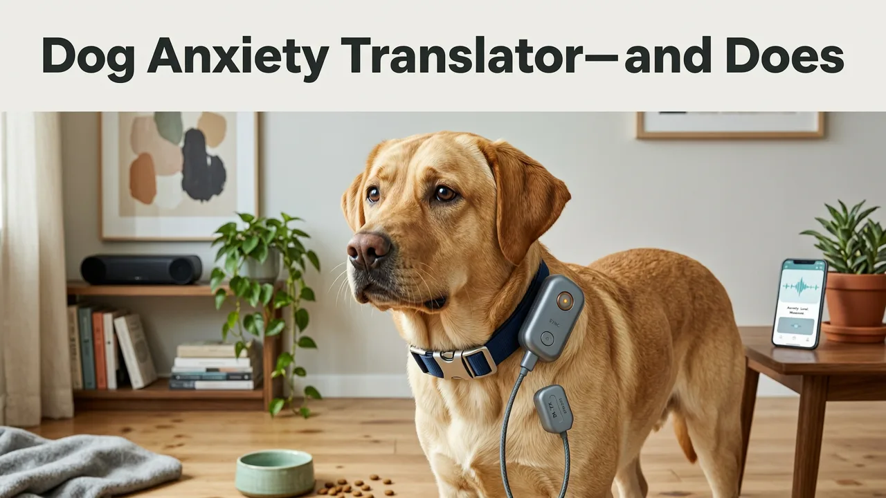 What Is a Dog Anxiety Translator—and Why Does It Matter in 2026? - dog anxiety translator