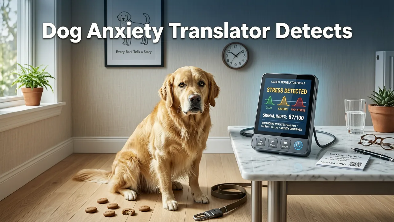 How a Dog Anxiety Translator Detects Real Stress Signals (Not Just Noise) - dog anxiety translator