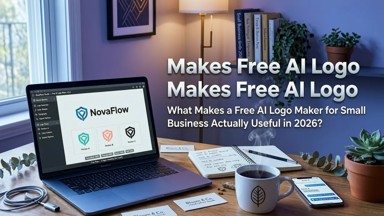 What Makes a Free AI Logo Maker for Small Business Actually Useful in 2026? - free ai logo maker for small business