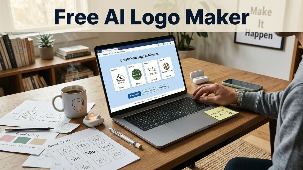 Free AI Logo Maker for Small Business: Real-World Use Cases in 2026 - free ai logo maker for small business