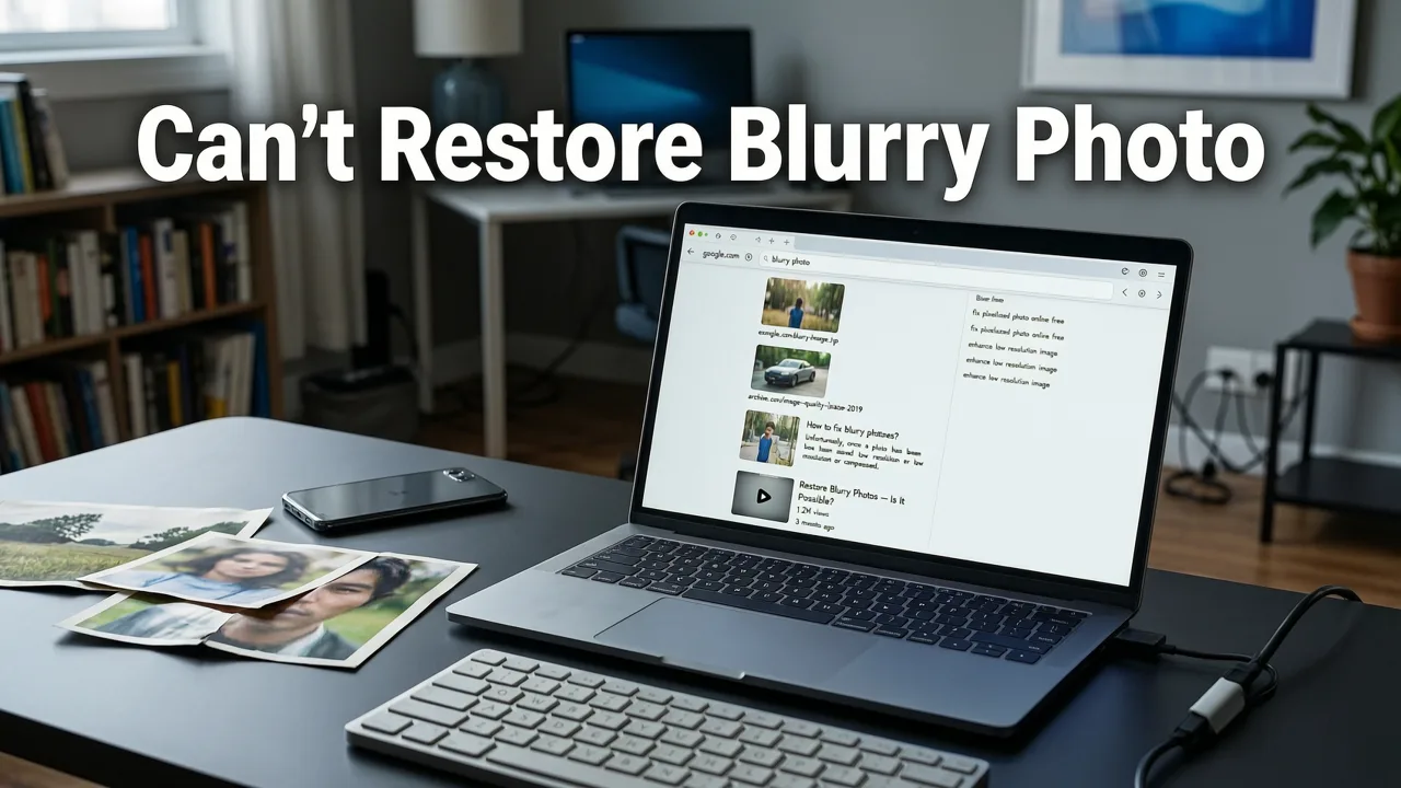 Why You Can’t Restore a Blurry Photo Directly from Google Search - restore blurry photo from google search