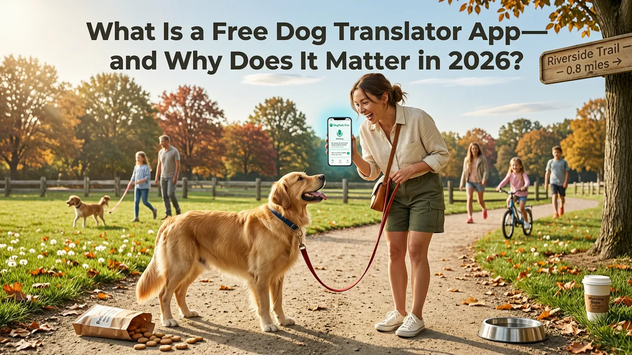 What Is a Free Dog Translator App—and Why Does It Matter in 2026? - free dog translator app